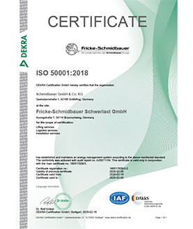 ISO 50001:2018 (Energiemanagement) Englisch